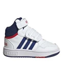 Baskets BLANC ADIDAS HOOPS