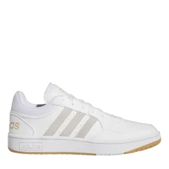Baskets BLANC ADIDAS HOOPS