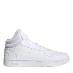 Baskets BLANC ADIDAS Hoops 3.0 Mid