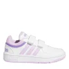 Baskets BLANC ADIDAS HOOPS