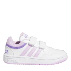 Baskets BLANC ADIDAS HOOPS