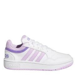 Baskets BLANC ADIDAS HOOPS