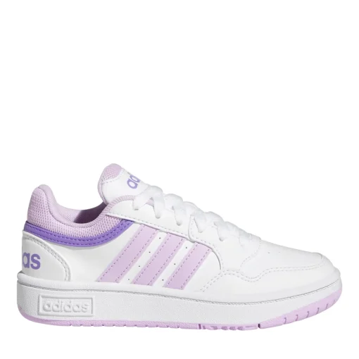 Baskets BLANC ADIDAS HOOPS