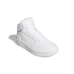 Baskets BLANC ADIDAS Hoops 3.0 Mid