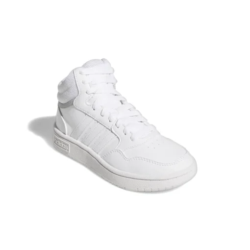 Baskets BLANC ADIDAS Hoops 3.0 Mid