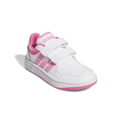 Baskets BLANC ADIDAS Hoops 3.0