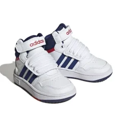 Baskets BLANC ADIDAS HOOPS