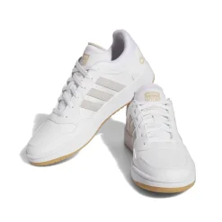 Baskets BLANC ADIDAS HOOPS