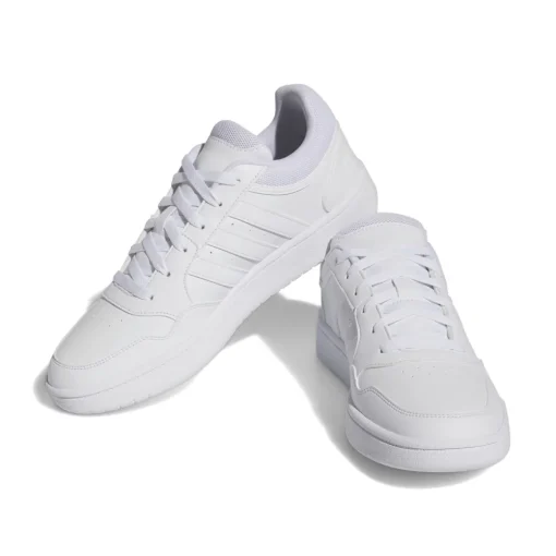 Baskets BLANC ADIDAS Hoops 3.0