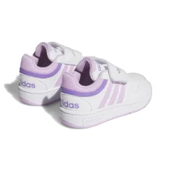 Baskets BLANC ADIDAS HOOPS