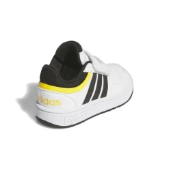 Baskets BLANC ADIDAS HOOPS