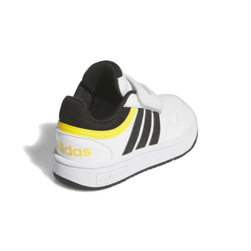 Baskets BLANC ADIDAS HOOPS