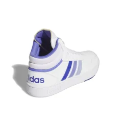Baskets BLANC ADIDAS HOOPS