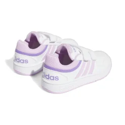 Baskets BLANC ADIDAS HOOPS
