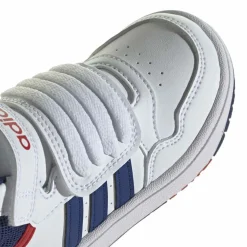 Baskets BLANC ADIDAS HOOPS