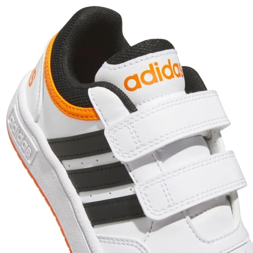 Baskets BLANC ADIDAS Hoops 3.0