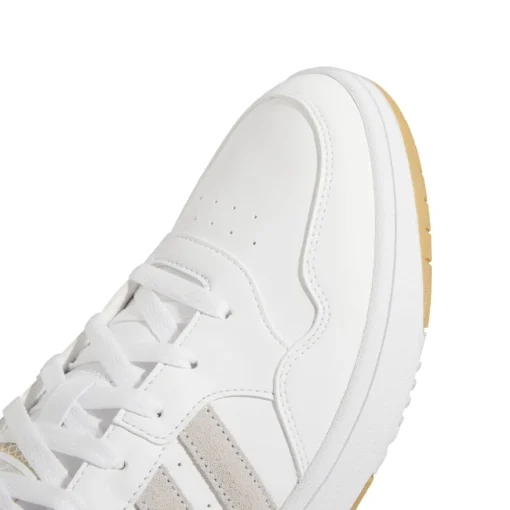 Baskets BLANC ADIDAS HOOPS