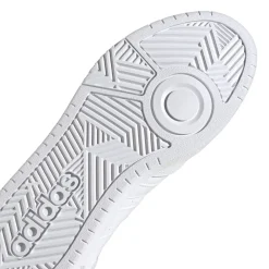 Baskets BLANC ADIDAS Hoops 3.0 Mid