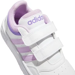 Baskets BLANC ADIDAS HOOPS