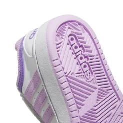 Baskets BLANC ADIDAS HOOPS