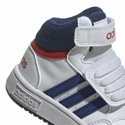Baskets BLANC ADIDAS HOOPS