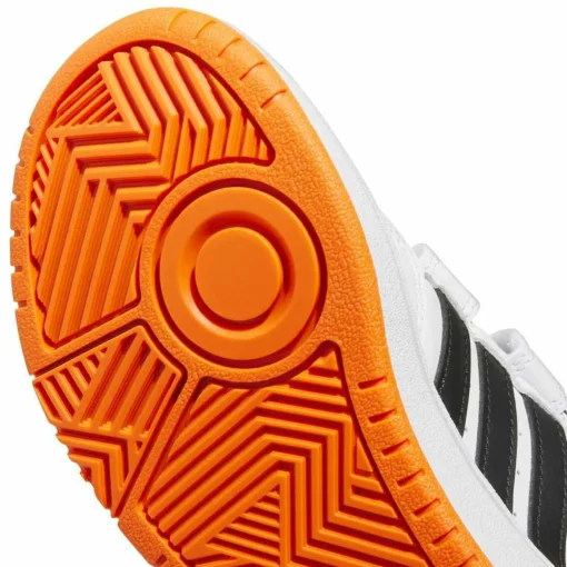 Baskets BLANC ADIDAS Hoops 3.0