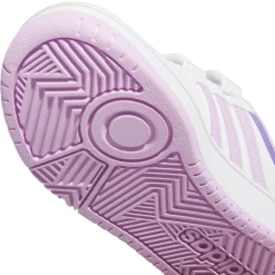 Baskets BLANC ADIDAS HOOPS
