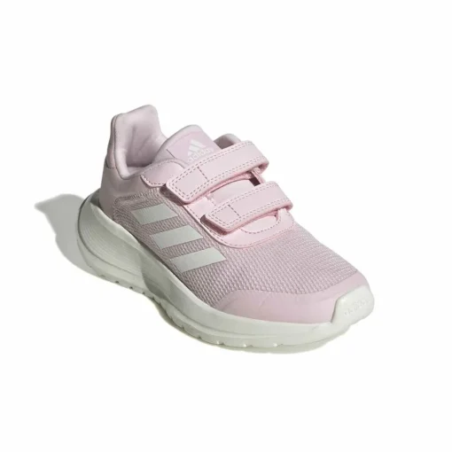 Baskets BLANC ADIDAS Tensaur Sport