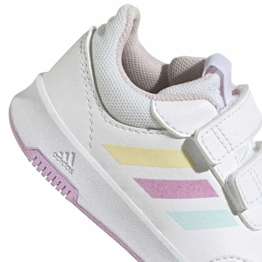 Baskets BLANC ADIDAS TENSAUR