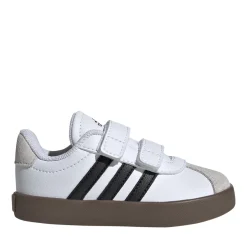 Baskets BLANC ADIDAS VL COURT