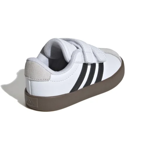 Baskets BLANC ADIDAS VL COURT