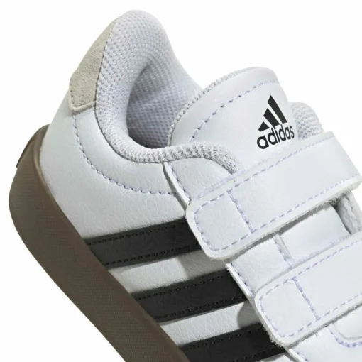 Baskets BLANC ADIDAS VL COURT
