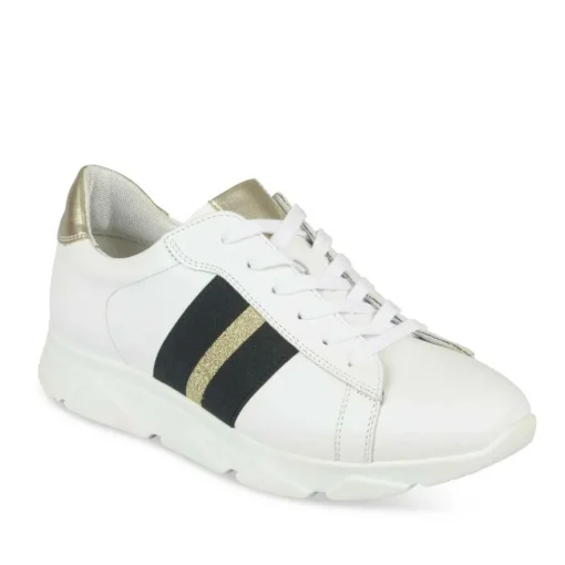Baskets BLANC Femme CUIR