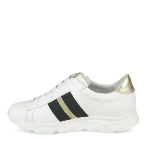Baskets BLANC Femme CUIR