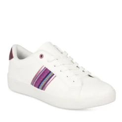 Baskets BLANC Femme Lacets