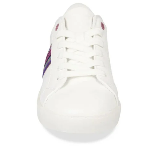 Baskets BLANC Femme Lacets
