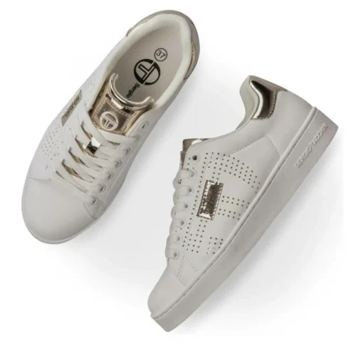 Baskets BLANC Femme Lacets