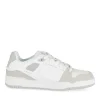 Baskets BLANC Femme Motif Uni Lacets