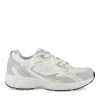 Baskets BLANC Femme Motif Uni Lacets