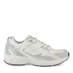 Baskets BLANC Femme Motif Uni Lacets