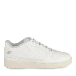 Baskets BLANC Femme Motif Uni Lacets