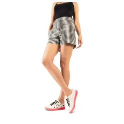 Baskets BLANC Femme Motif Uni Lacets
