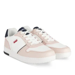 Baskets BLANC Femme Motif Uni A Enfiler