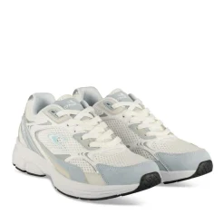Baskets BLANC Femme Motif Uni Lacets