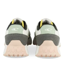 Baskets BLANC Femme Motif Uni Lacets