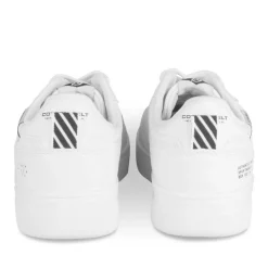 Baskets BLANC Femme Motif Uni A Enfiler