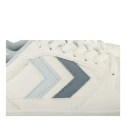 Baskets BLANC Femme Motif Uni Lacets