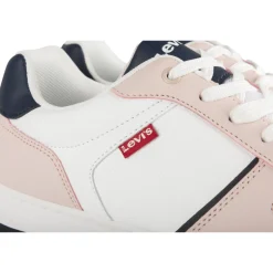 Baskets BLANC Femme Motif Uni A Enfiler