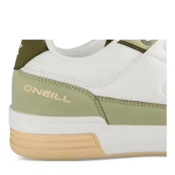 Baskets BLANC Femme Motif Uni Lacets