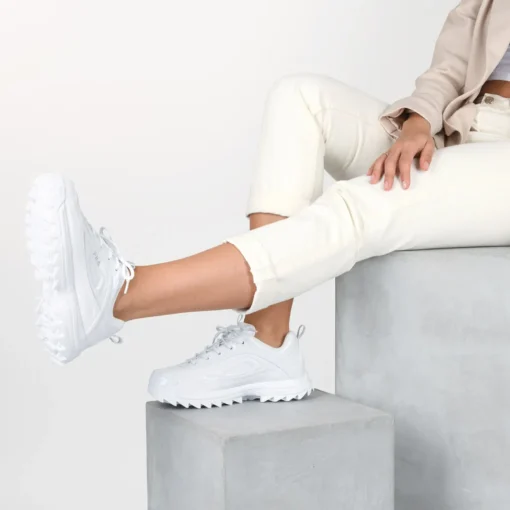 Baskets BLANC FILA Distorter